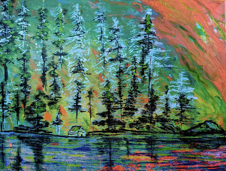 Fire on the Mountain Painting by Ronald Williamson Pixels