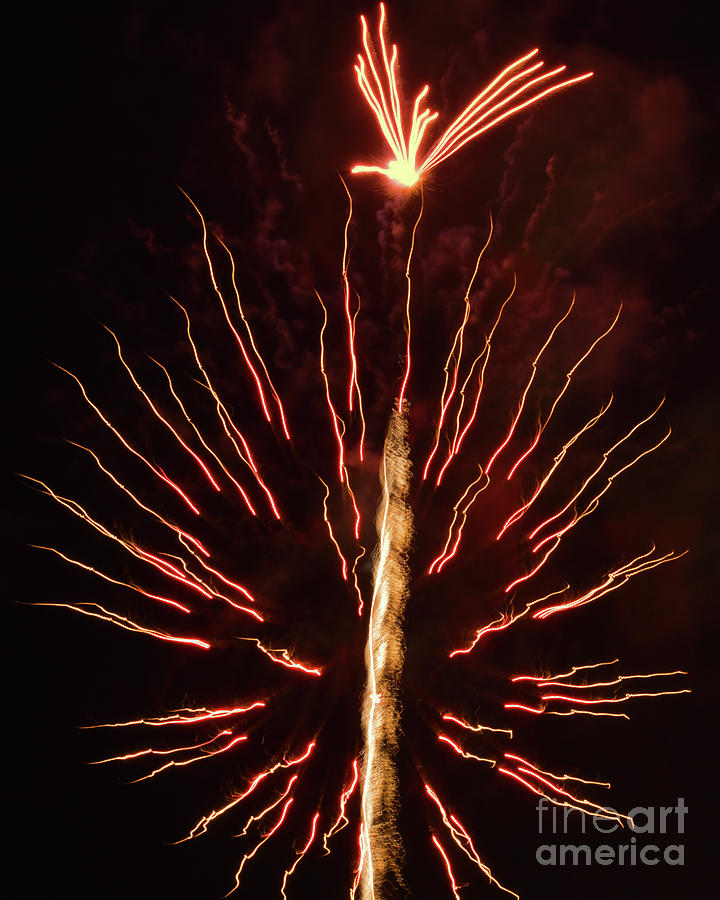 Fire Phoenix in the Sky Photograph by Scott Cameron