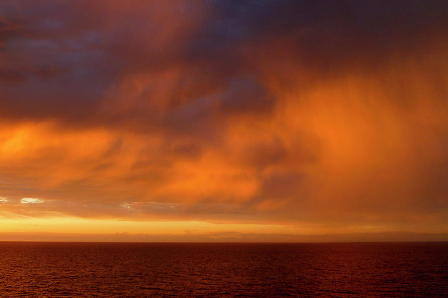 Sunset Rain Photograph by Lucinda Walter