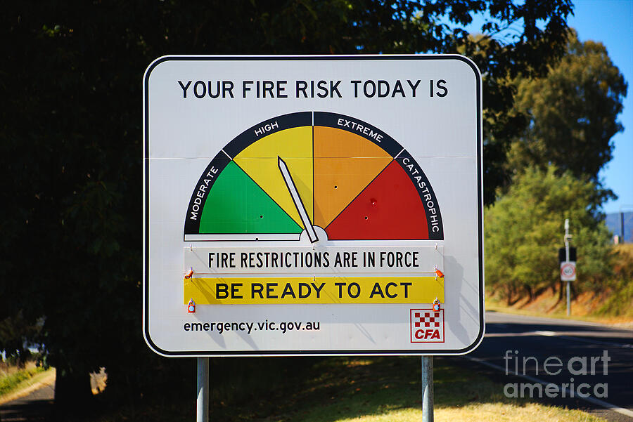 Fire Restrictions Are In Force Photograph by Joy Watson