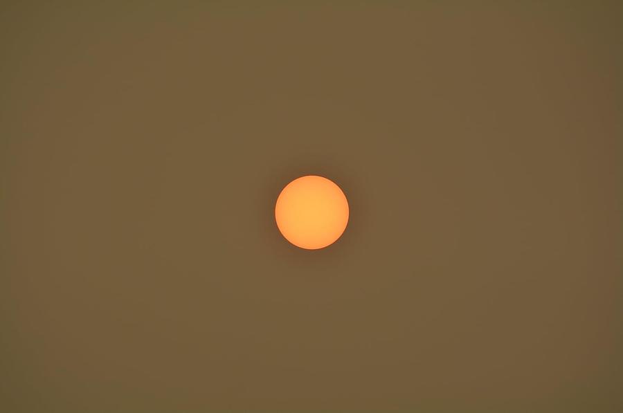 Fire Sun 2020 Photograph by Chris Dunn