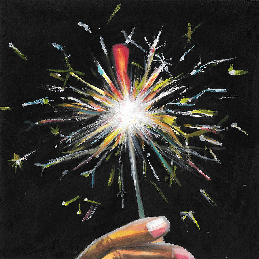 Firecracker Painting by Yee Sien Ang - Fine Art America