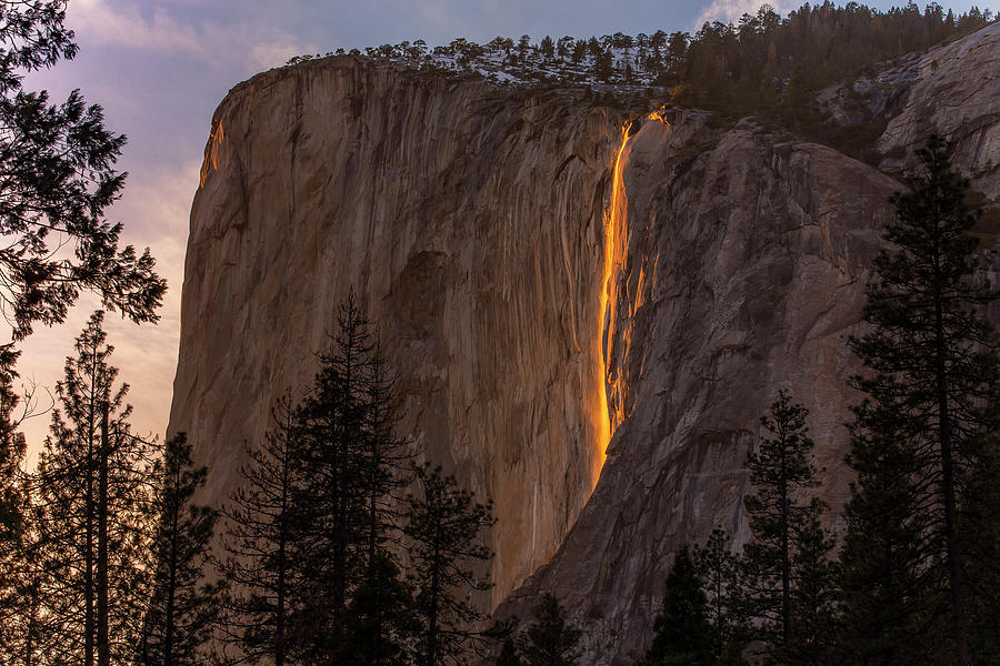 Firefall Classic, Yosemite Valley Photograph by Vincent James