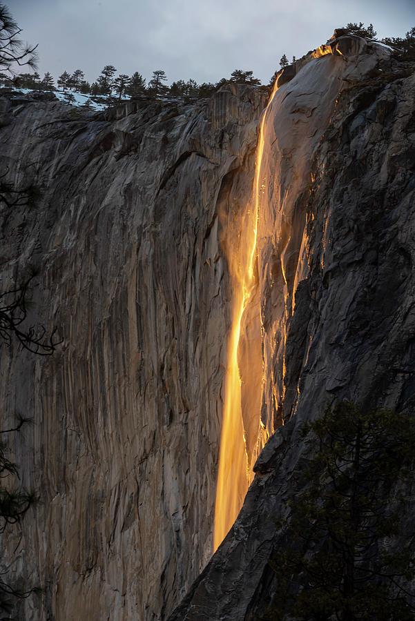 Firefall Photograph by Dave Koch
