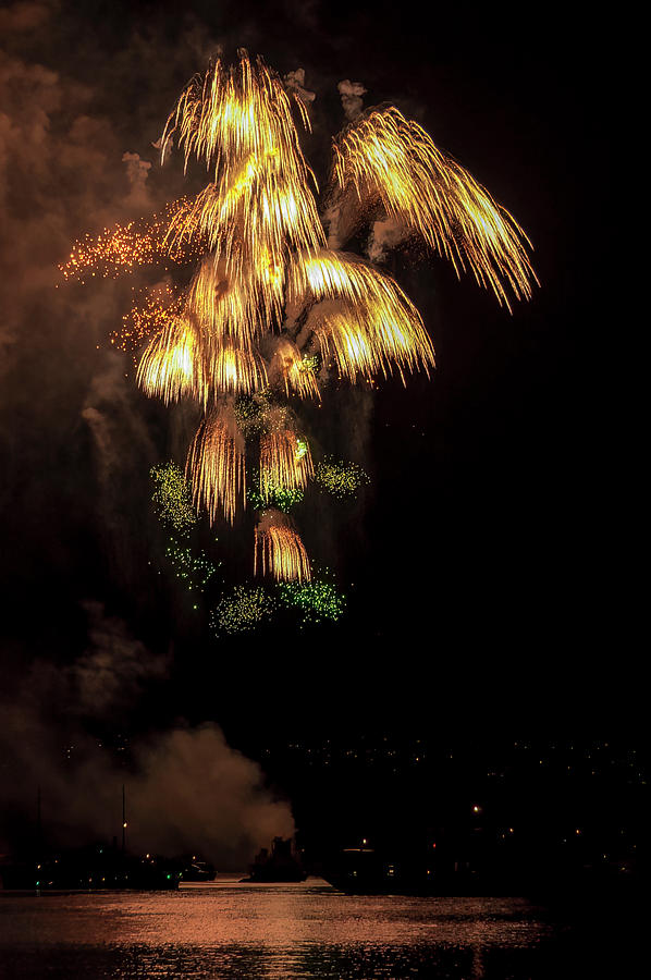 Firefall Fireworks Photograph by Ginger Stein