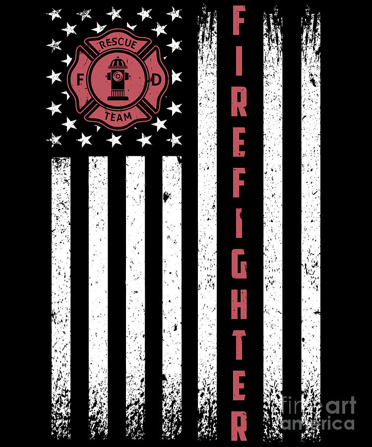 Multicolor 16x16 Thin Red Line Firefighter Patriotic Gifts Tees Firefighter Wife Thin Red Line USA Flag Fireman Women's Gift Throw Pillow