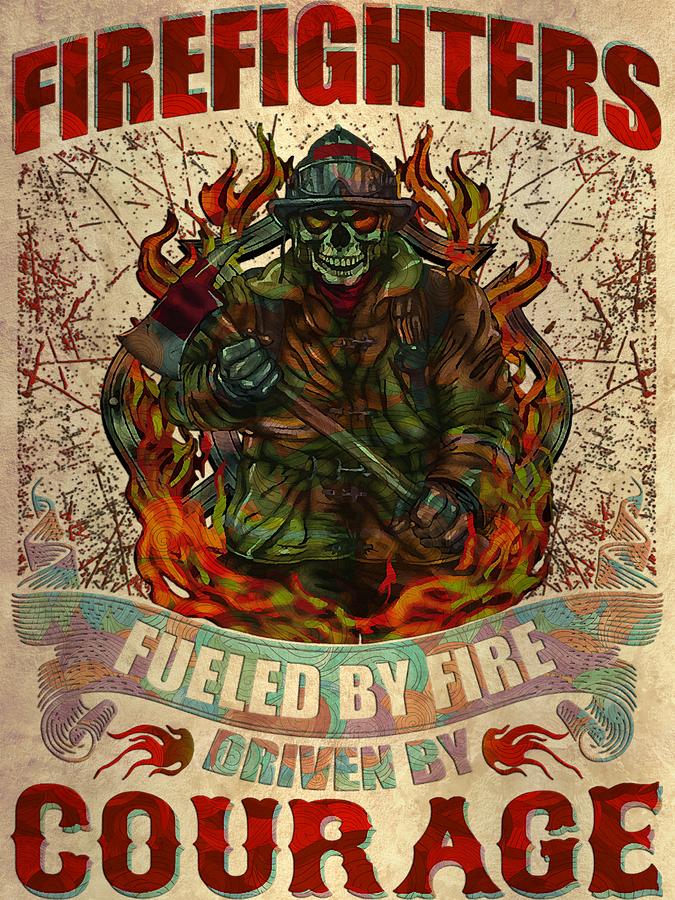 Firefighter Fireman Fireman Cool Graphics Firefighter Plus Size ...