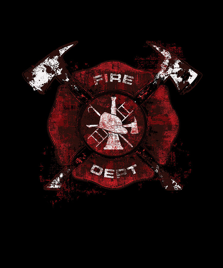 Firefighter Fireman Helmet Digital Art by Steven Zimmer - Fine Art America