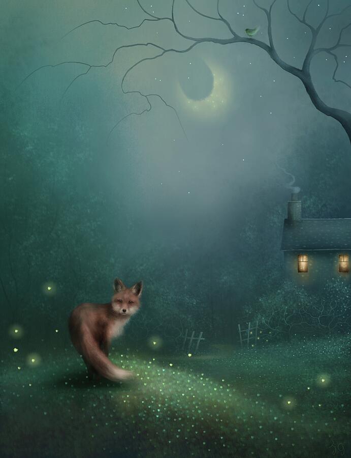 Fireflies Painting by Joe Gilronan