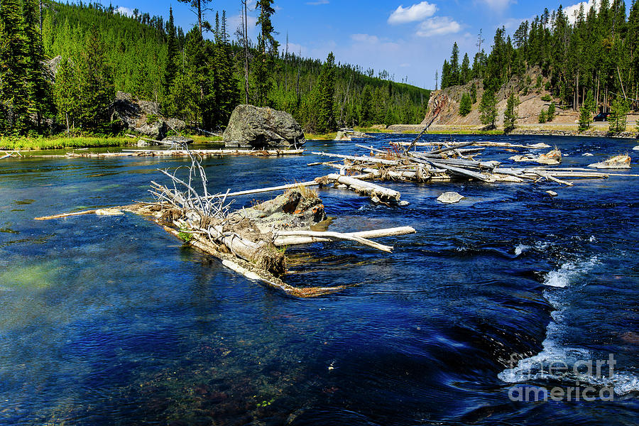 Firehole River Yellowstone National Park Photograph by Ben Graham