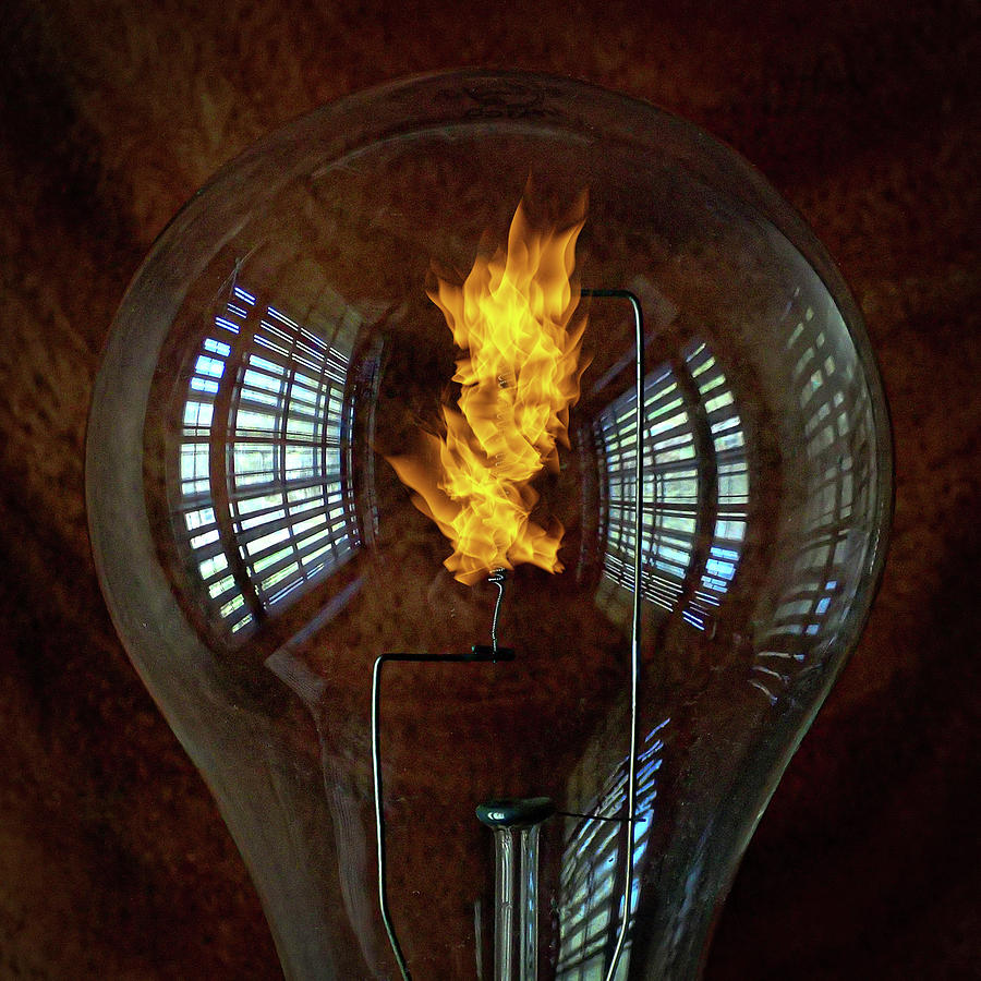 Firelight Digital Art by George Pennington