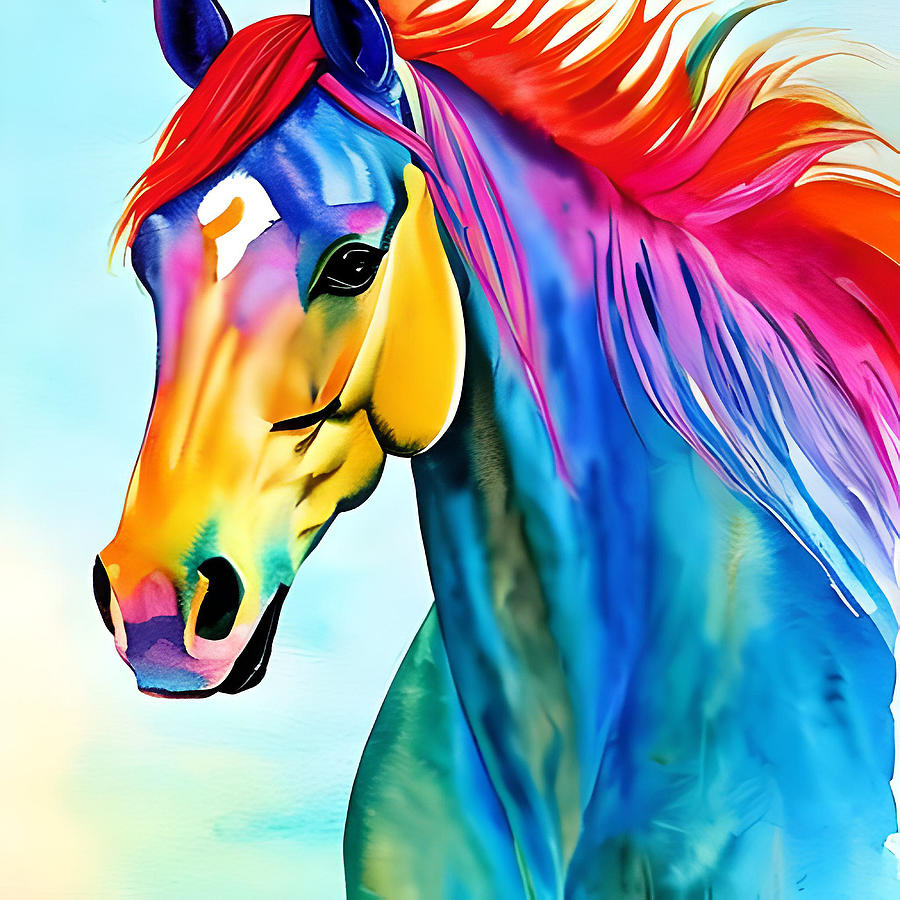 Firemane Digital Art by Star Dreamer - Fine Art America