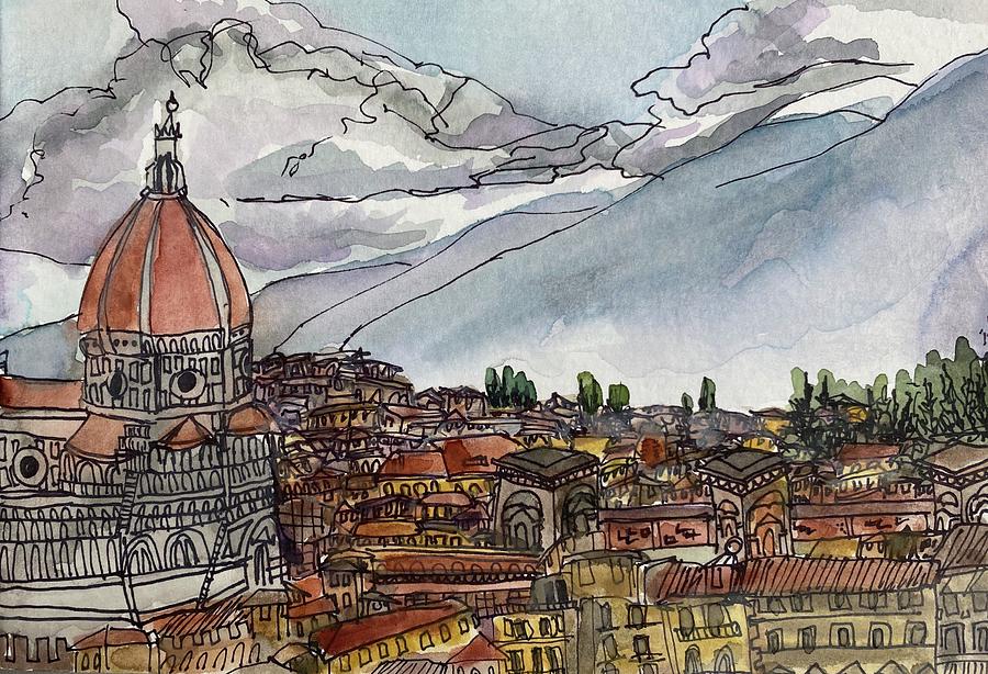 Firenze Painting by Meredith Palmer