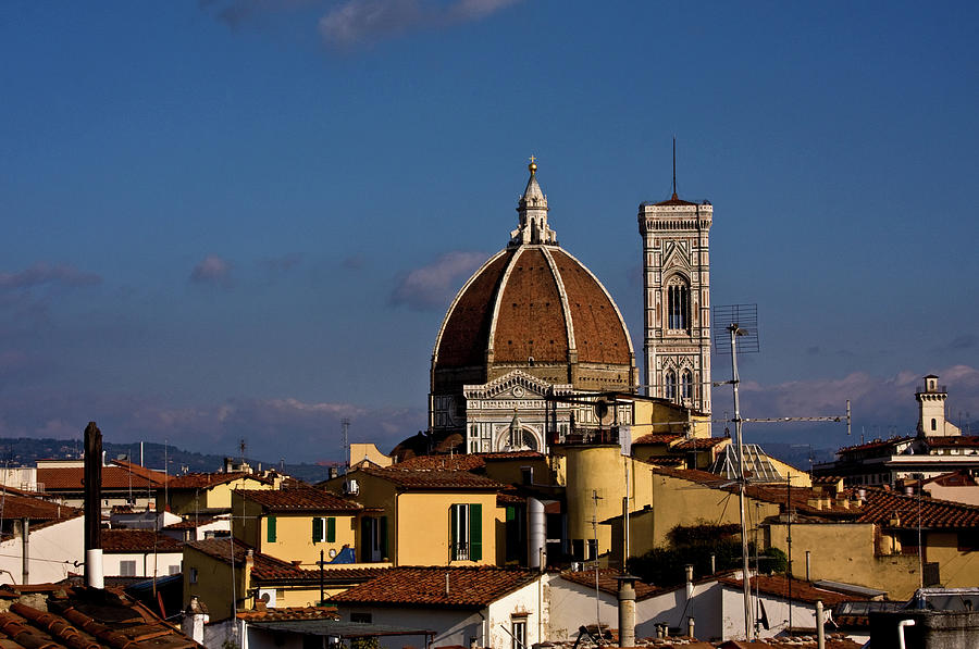 Firenze Photograph - Firenze Skyline by Steve Raley