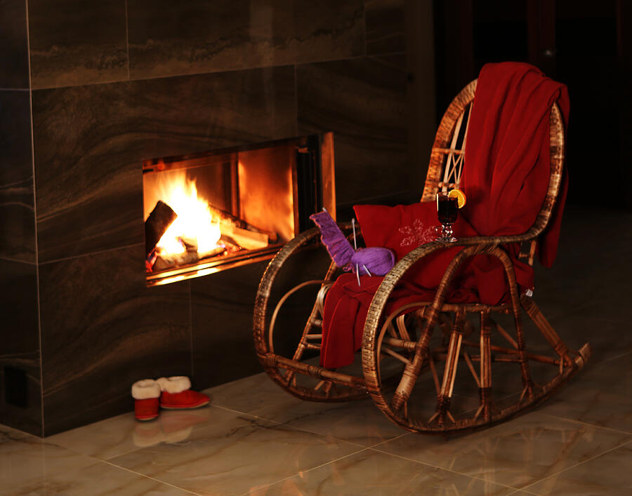 Fireplace At Home Photograph by gomonova ekaterina / FOAP Fireplace At Home Photograph by gomonova ekaterina / FOAP