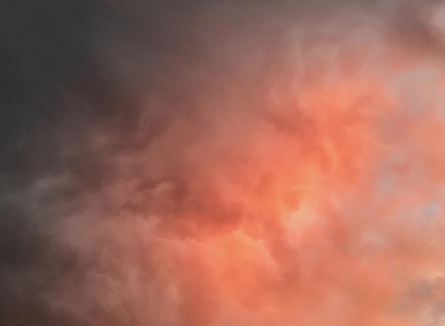 Sunset Photograph - Firestorm 1 by Nancy Evans