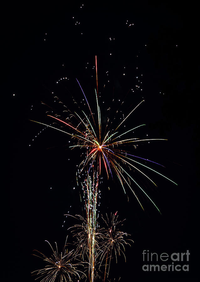 Fireworks 2020 - 17 Photograph by William Norton