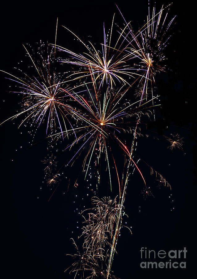 Fireworks 2020 -18 Photograph by William Norton