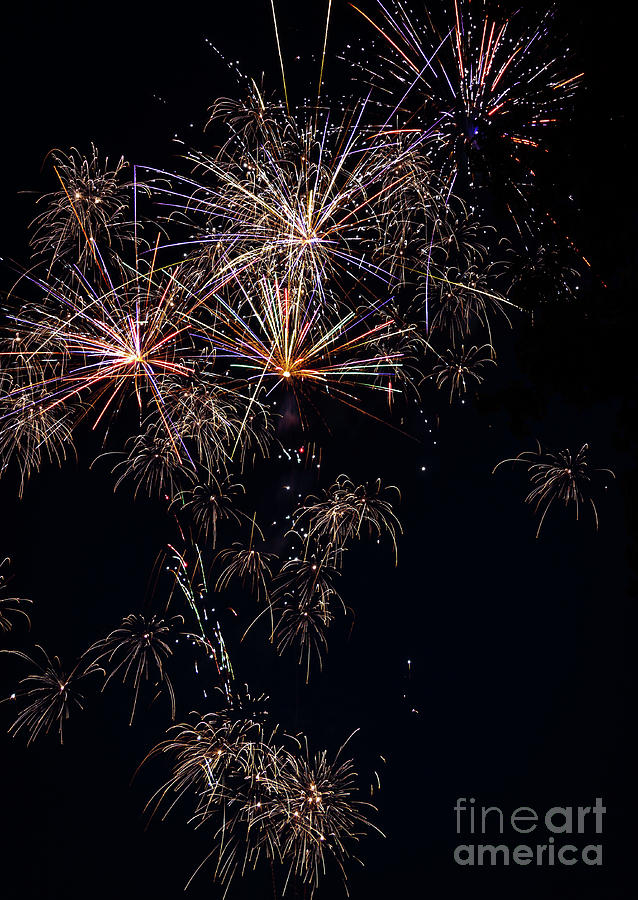 Fireworks 2020 -20 Photograph by William Norton
