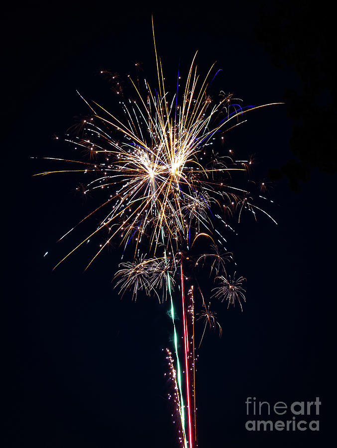 Fireworks 2020 - 26 Photograph by William Norton