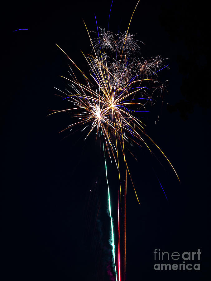 Fireworks 2020 -28 Photograph by William Norton