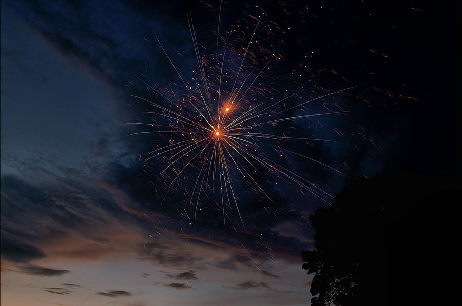 Fireworks 3 Photograph by Buddy Scott