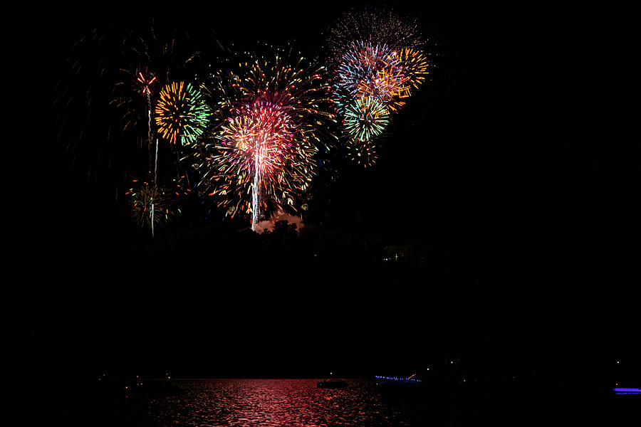 Fireworks at Cheat Lake July 4th 2022 1 Photograph by Dan Friend Pixels