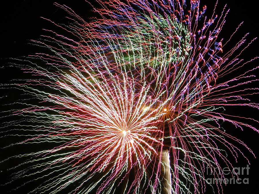 Fireworks Photograph by Chris Tarpening