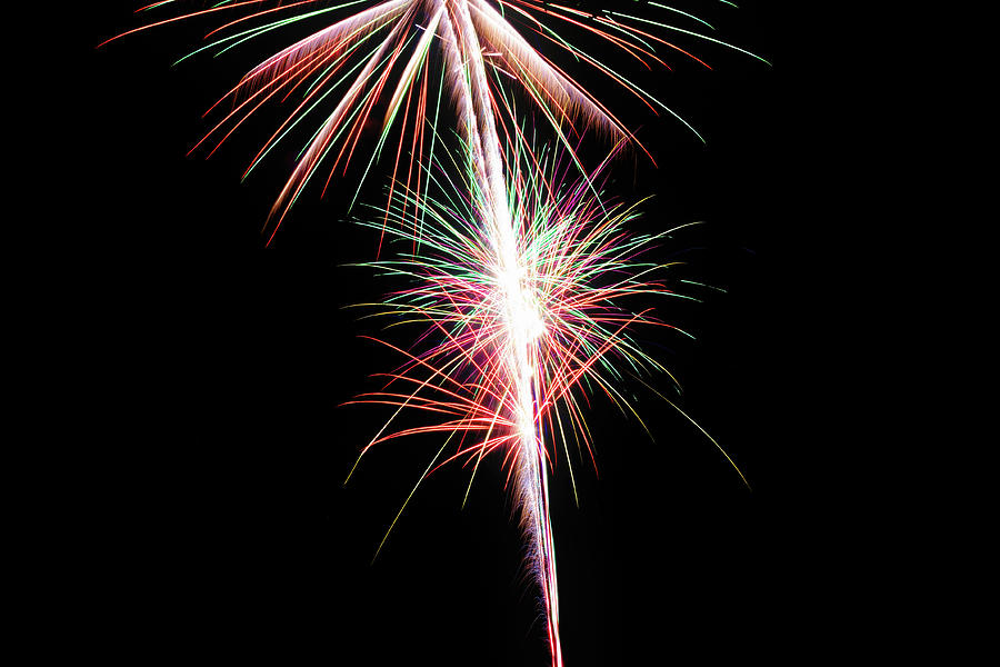 Fireworks details - 10 Photograph by Jordi Carrio Jamila