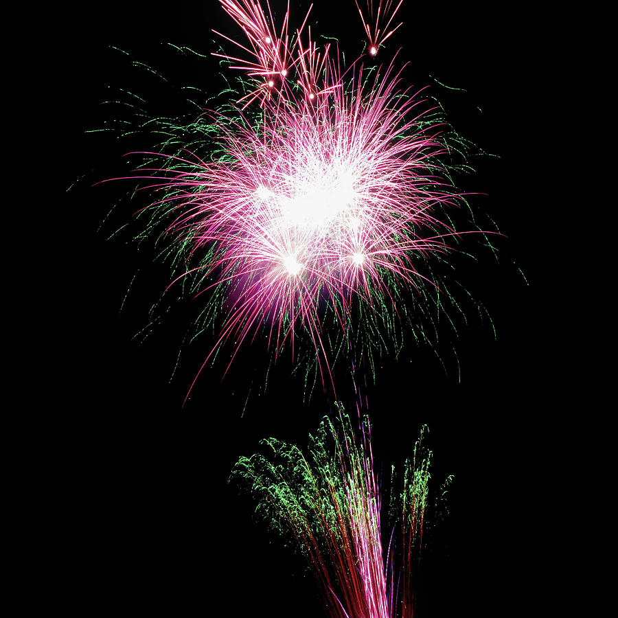 Fireworks details - 6 Photograph by Jordi Carrio Jamila