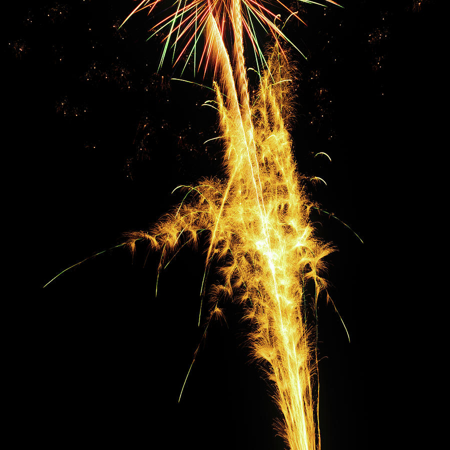 Fireworks details - 7 Photograph by Jordi Carrio Jamila
