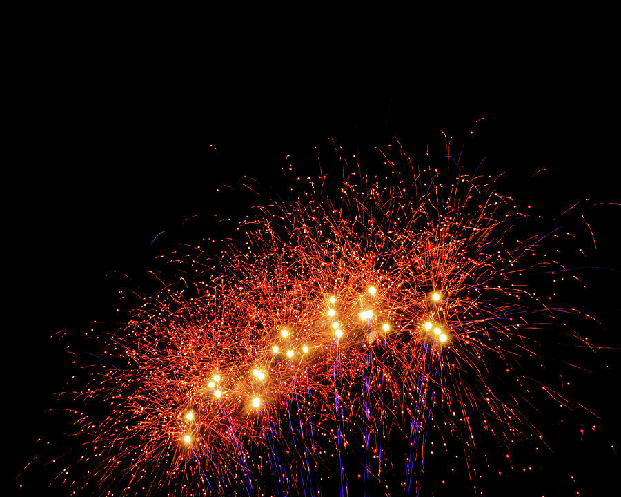 Fireworks details - 8 Photograph by Jordi Carrio Jamila