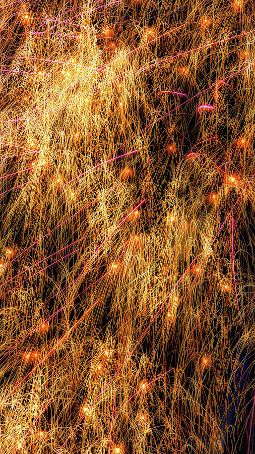 Fireworks Fallout #1 Photograph