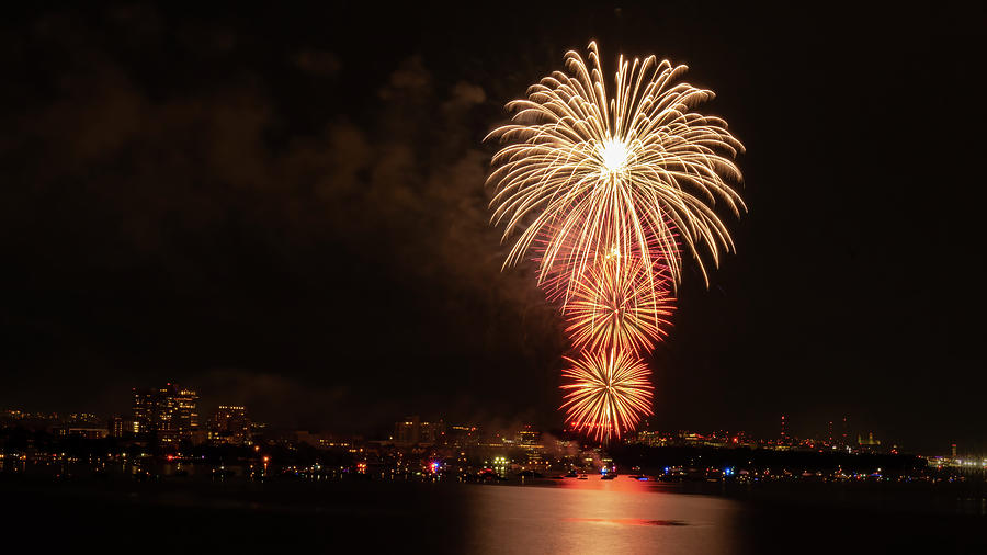 Fireworks In Alexandria, Va Photograph