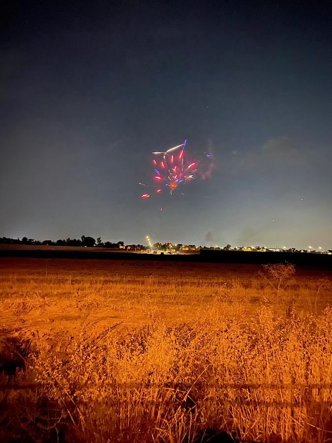 Fireworks in Arizona Photograph by Mary Trice Fine Art America