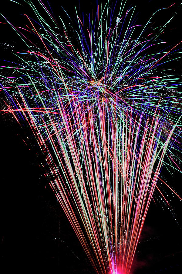 Fireworks - July 2021 - 1 Photograph by Dale Kauzlaric