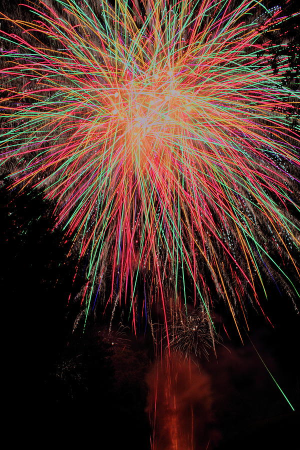 Fireworks - July 2021 - 5 Photograph by Dale Kauzlaric