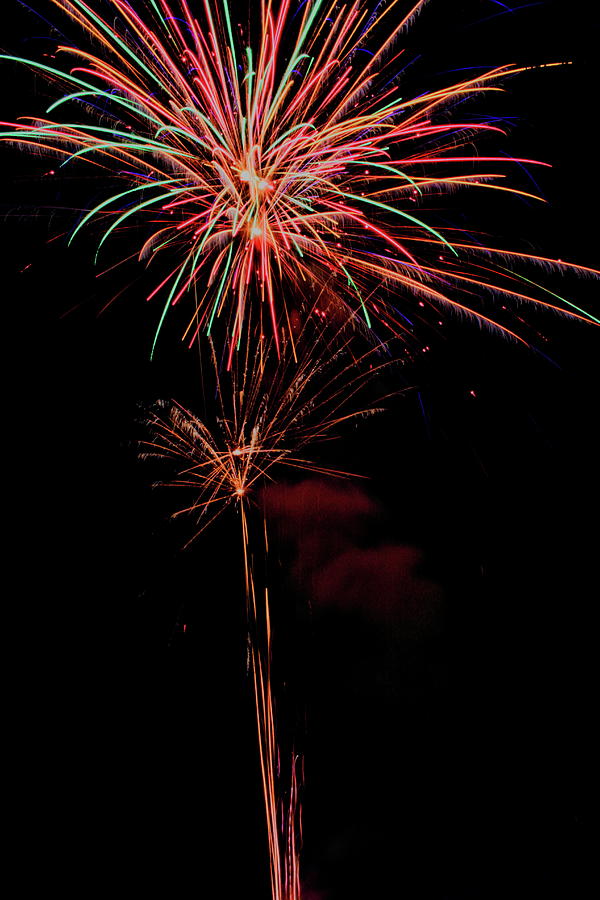 Fireworks - July 2021 - 7 Photograph by Dale Kauzlaric