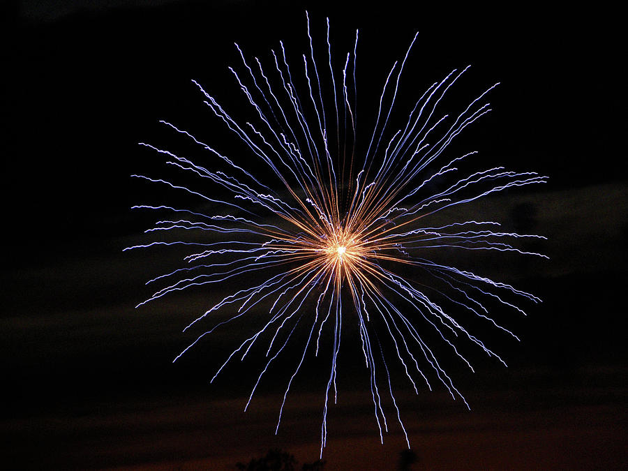 Fireworks Photograph by Len Bomba