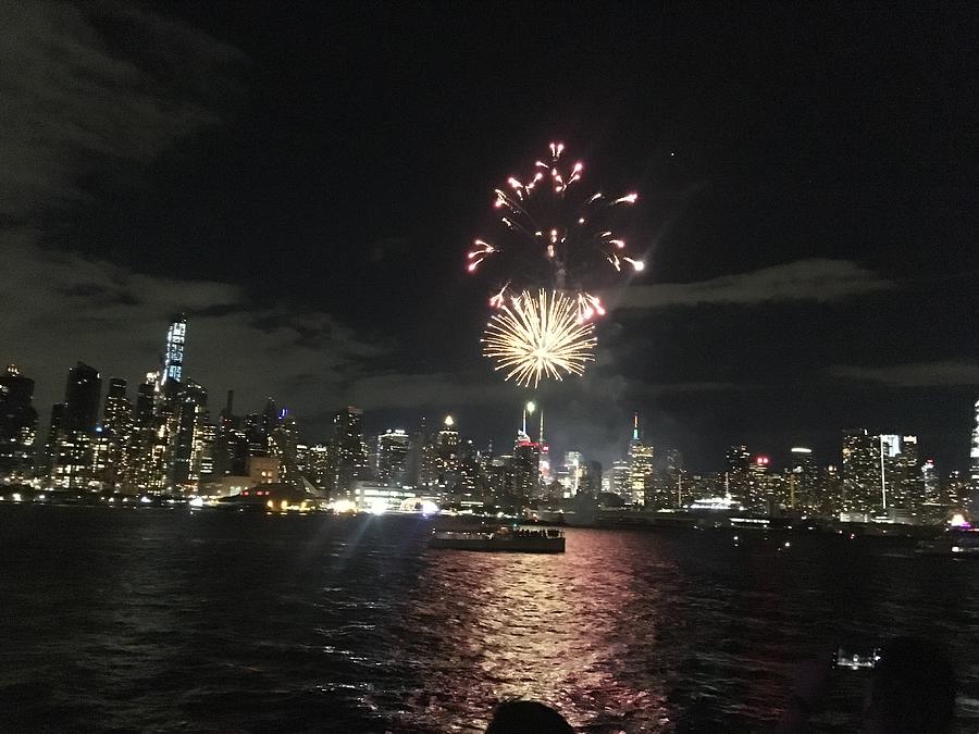 fireworks on the hudson chinese new year