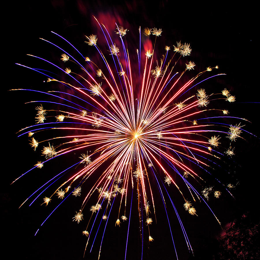 Fireworks Photograph by Patti Deters