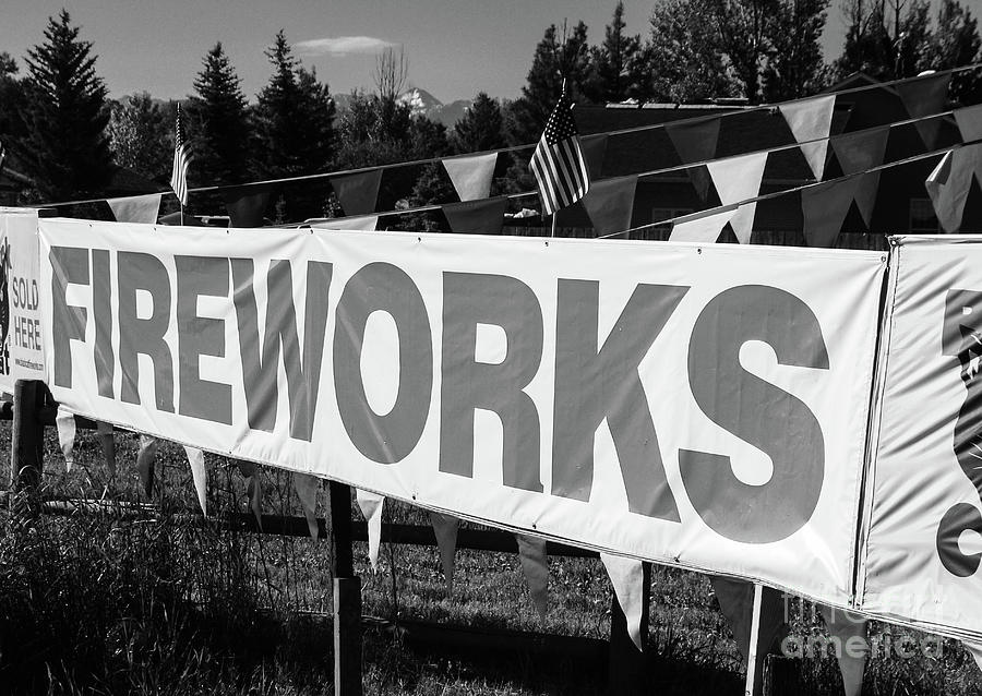 Fireworks Sold Here Photograph by Edward Fielding