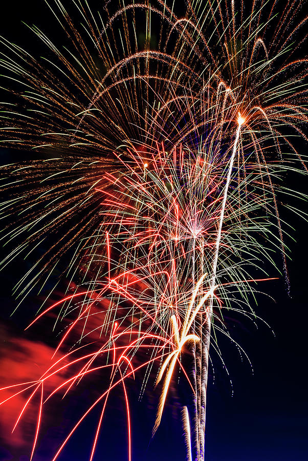 Fireworks Photograph by Vishwanath Bhat - Fine Art America