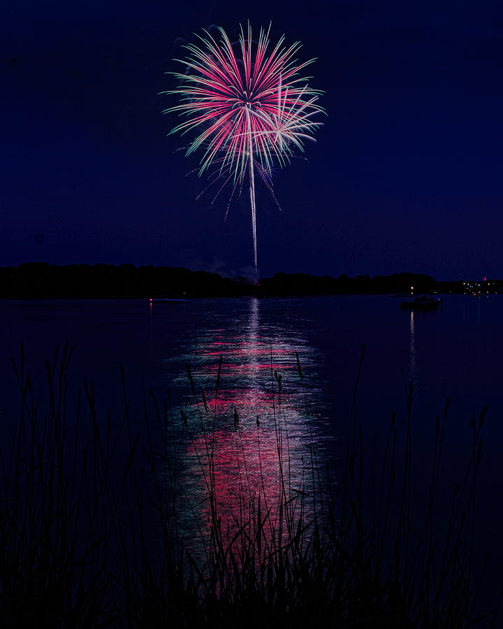 Fireworks - Wausau - July 2023 - 3 Photograph by Dale Kauzlaric
