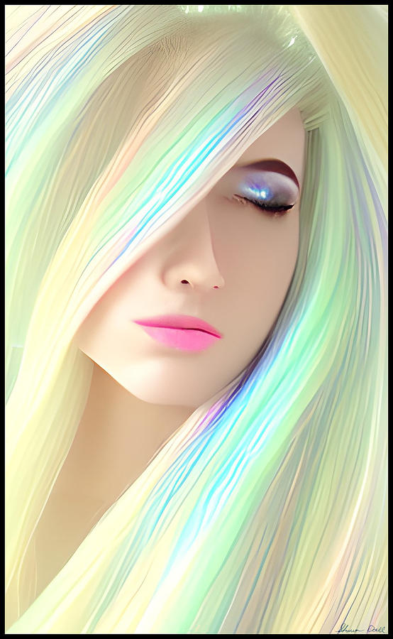First Angelic Beauty Digital Art by Shawn Dall