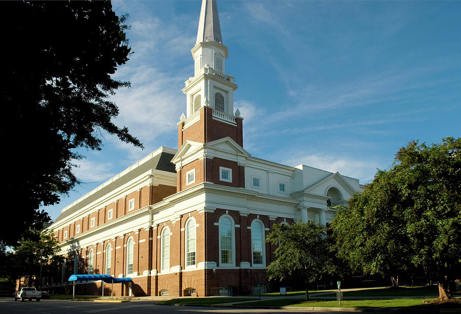 First Baptist Church Columbia SC Photograph by Bob Pardue