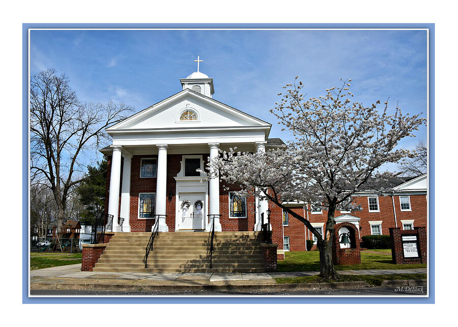First Baptist Church - Main St., West Point, Virginia Photograph by Marilyn DeBlock