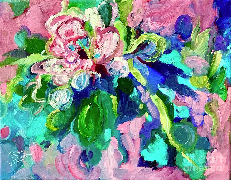 First Bloom Painting by Patsy Walton