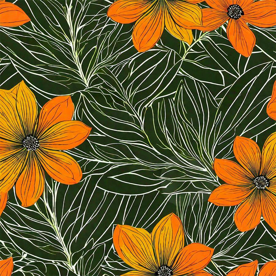 First Blossoms Digital Art by Bonnie Bruno