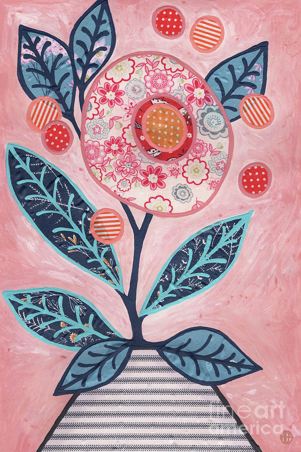 First Blush Bouquet Painting by Amy E Fraser